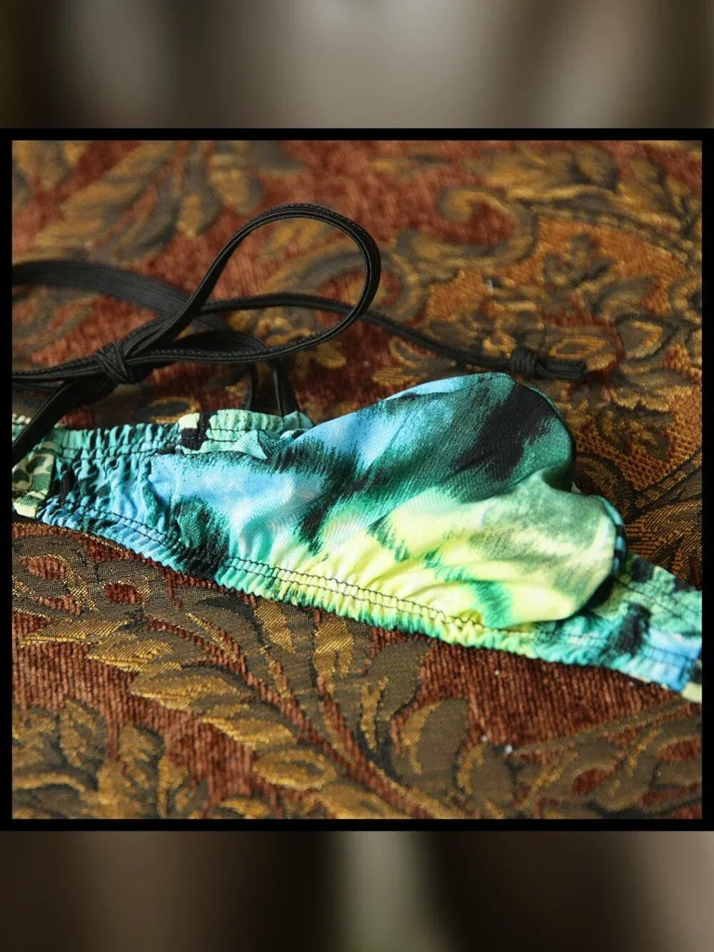 Mens Half Thong Side Tie Handmade